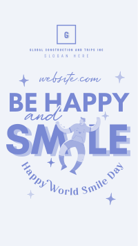 Be Happy And Smile Instagram reel Image Preview