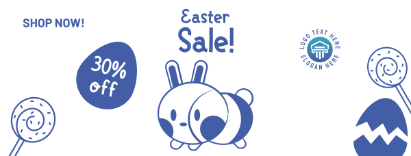 Blessed Easter Sale Facebook Cover Design Image Preview