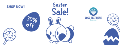 Blessed Easter Sale Facebook cover