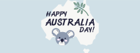 Koala Australia Day Facebook cover Image Preview