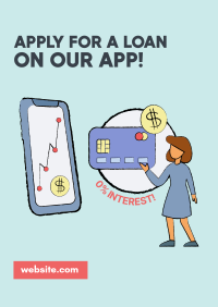 Finance App Benefits Poster Image Preview