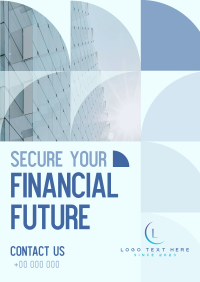 Financial Future Security Flyer Design