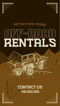 Rustic Off-road Rentals Instagram Reel Design