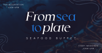 Seafood Cuisine Buffet Facebook ad Image Preview