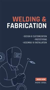 Welding & Fabrication Services Facebook story Image Preview