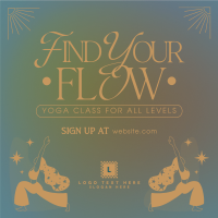 Minimalist Yoga Class Instagram post Image Preview