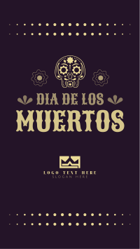 Dia De Los Muertos Instagram Story Design