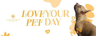 Love Your Pet Today Facebook cover Image Preview