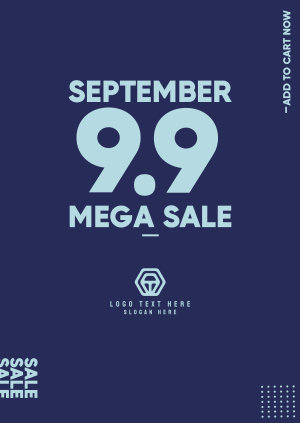 Mega Sale 9.9 Poster Image Preview