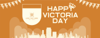 Celebrating Victoria Day Facebook Cover Design