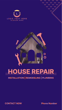 House Repair Company Facebook story Image Preview