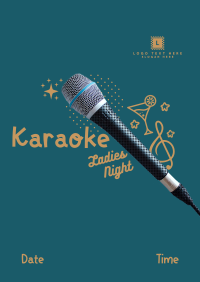 Karaoke Ladies Night Poster Image Preview