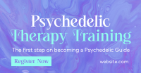 Psychedelic Therapy Training Facebook Ad Design