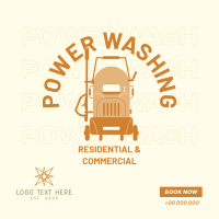 Pressure Washer Instagram post Image Preview