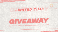 Grunge Brutalist Giveaway Animation Preview