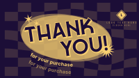 Checkered Thank You Animation Image Preview