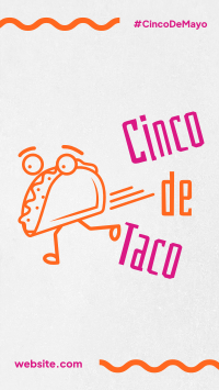 Cinco De Taco Instagram story Image Preview