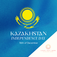 Kazakhstan Independence Day Linkedin Post Image Preview
