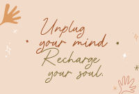 Unplug your mind Pinterest Cover Image Preview