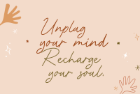 Unplug your mind Pinterest board cover Image Preview