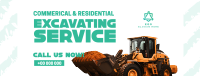 Professional Excavation Service  Facebook cover Image Preview