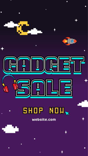 Retro Gadget Sale Instagram story Image Preview