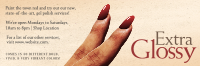Retro Manicure Ad Twitter Header Image Preview
