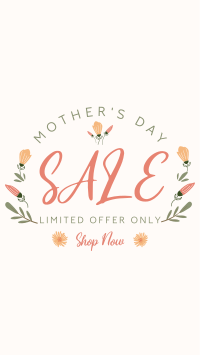 Mother's Abloom Love Sale TikTok Video Design