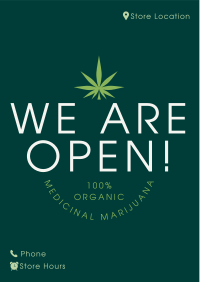 Cannabis Shop Flyer Image Preview
