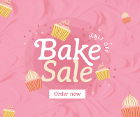Sweet Bake Sale Facebook Post Design