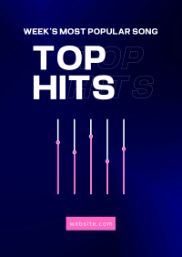 Top Hits Flyer Design