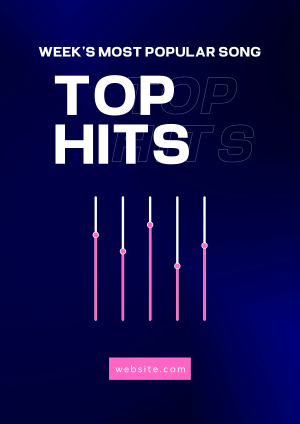 Top Hits Flyer Image Preview