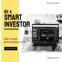 The Smart Investor Instagram Post Design