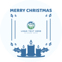 Christmas Themed Candle Tumblr Profile Picture Design