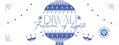 Diwali Festival Celebration Facebook cover Image Preview
