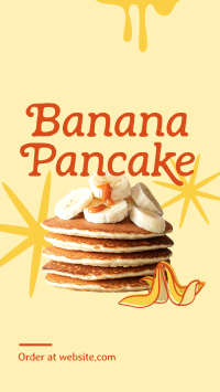 Order Banana Pancake YouTube Short Design