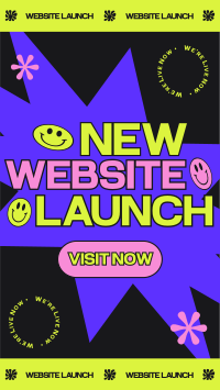 Quirky New Website YouTube Short Design