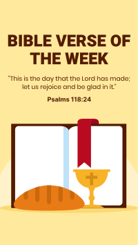 Verse of the Week Facebook Story Design