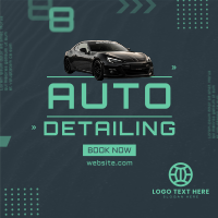 Auto Detailing Instagram Post Preview