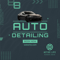 Auto Detailing Instagram post Image Preview