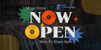 Vinyl Store Now Open Twitter post Image Preview