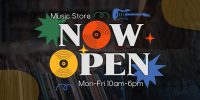 Vinyl Store Now Open Twitter Post Image Preview