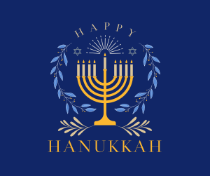 Happy Hanukkah Facebook post Image Preview