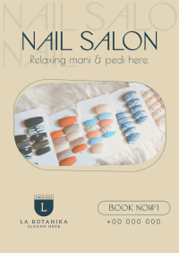 Simple Nail Salon Poster Image Preview