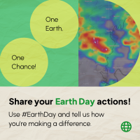 Earth Day Action Linkedin Post Image Preview