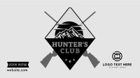 Hunters Club Facebook Event Cover Design