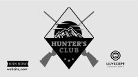 Hunters Club Facebook event cover Image Preview