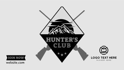 Hunters Club Facebook event cover Image Preview