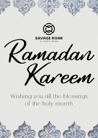 Ramadan Islamic Patterns Poster Image Preview