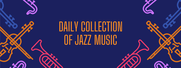 Jazz Daily Facebook Cover Design Image Preview
